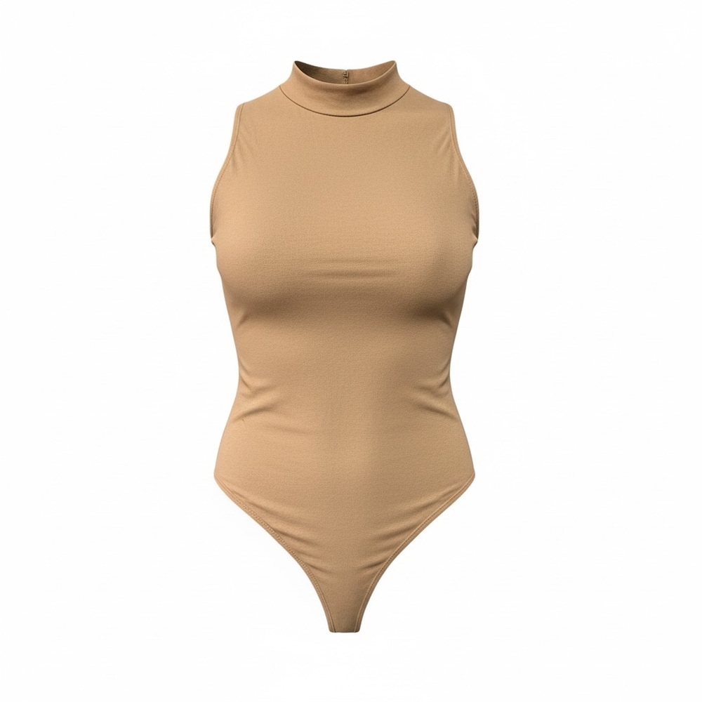 Bodysuit Trio - Black, White, Brown - Picture 3 of 6